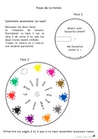 Aperçu - Apprentissages en autonomie - Roue des couleurs - Anglais - ESL - Page 2