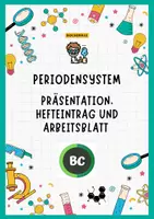Vorschau - Stundenentwürfe - Periodensystem der Elemente - Kreative Unterrichtsstunde - Deckblatt