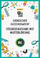 Vorschau - Arbeitsblätter - Chemisches Gleichgewicht und Prinzip von LeChatelier - Stegreifaufgabe mit Musterlösung - Deckblatt