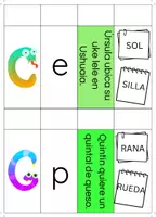 Vista previa - Tarjetas / Manipulativos - FLIPBOOK con todas las letras del abecedario - página 3