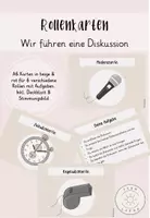 Vorschau - Bildkarten - Rollenkarten - Diskussionen führen - Deckblatt