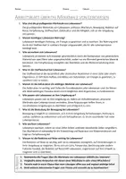 Vorschau - Arbeitsblätter - AB mit Fragen zum Thema "Merkmale von Lebewesen" + Lösungsblatt + Mindmap + Infografik - Seite 3