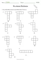 Vorschau - Arbeitsblätter - Kopfgeometrie "Würfelnetze erkennen" - Geometrie / Würfel - mit Lösung - Seite 3