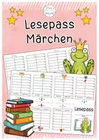 Vorschau - Arbeitsblätter - Lesepass Märchen - Deckblatt