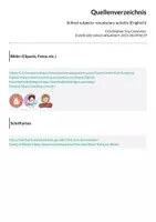 Vorschau - Arbeitsblätter - School subjects: vocabulary activity (Englisch) - Seite 3