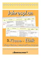 Vorschau - Lehrpläne/Lehrermaterial - Jahresplan Ethik 3.Klasse (Lehrplan Plus Bayern) - Deckblatt