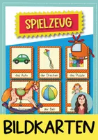 Vorschau - Stationenlernen - Spielzeug: Bildkarten (Deutsch; DaZ) - Deckblatt