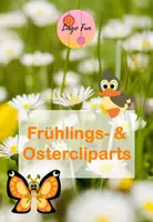 Vorschau - selbst erstellte Cliparts/Grafiken - Frühlings und Ostercliparts 21 Bilder - Deckblatt