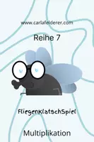 Vorschau - Spiele - Fliegen-Klatsch-Spiel Multiplikation Reihe 7 - Deckblatt