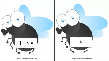 Vorschau - Spiele - Fliegen-Klatsch-Spiel Multiplikation Reihen 4 & 8 - Seite 3