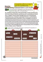 Vorschau - Arbeitsblätter - Kreative Lernförderung Deutsch: Sätze richtig bilden und Satzarten unterscheiden | Grundschule Förderschule Klasse 3-4 | Satzbildung, Satzzeichen, Aussagesätze, Fragesätze | Übungen, Arbeitsblätter, Kopiervorlagen mit Lösungen - Seite 1