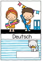 Vorschau - Arbeitsblätter - Deckblätter Katzenklasse – Schnellhefter & Vorlagen für Grundschule - Seite 2