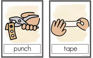 Vorschau - Bildkarten - Classroom Instructions 2 - Picture & Word Cards - Seite 3
