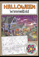 Vorschau - Arbeitsblätter - HALLOWEEN - Wimmelbild + Arbeitsblätter - Deckblatt