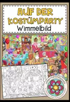 Vorschau - Arbeitsblätter - AUF DER KOSTÜMPARTY - Wimmelbild + Arbeitsblätter - Deckblatt