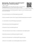 Vorschau - Arbeitsblätter - 1 Video - 10 Fragen: Rollenbiografie - Wie schreibe ich eine Rollenbiografie? Merkmale, Aufbau, Gliederung & Beispiel - Deckblatt