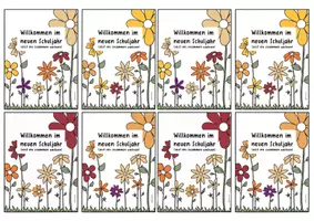 Vorschau - Mal- und Bastelvorlagen - Growth Mindset - Willkommensgruß/ Schuljahresbeginn - Seite 3