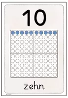 Vorschau - Poster - Zahlenplakate - Zehnerzahlen ZR 100 (Dienes & Hunderterfeld) - Seite 2