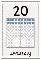Vorschau - Poster - Zahlenplakate - Zehnerzahlen ZR 100 (Dienes & Hunderterfeld) - Seite 3