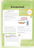 Vorschau - Arbeitsblätter - Brückenheft - Brücken bauen - Deckblatt
