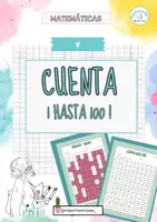 Vista previa - Hojas de trabajo - ¡CUENTA HASTA 100! - Portada