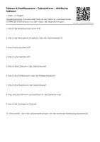 Vorschau - Arbeitsblätter - 1 Video - 10 Fragen: Toleranz & Reaktionsnorm – Toleranzkurve – Abiotische Faktoren - Deckblatt