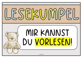 Vorschau - Poster - Klassenbücherei, Schulbücherei, Leseecke - Seite 3