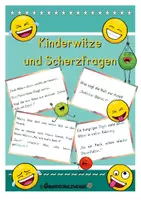 Vorschau - Aufgabenkarten - Witze / Witzekartei zum Vorlesen - Deckblatt