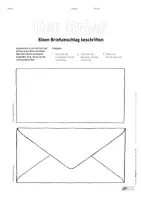 Vorschau - Arbeitsblätter - Einen Briefumschlag beschriften *DEUTSCH* - Seite 2