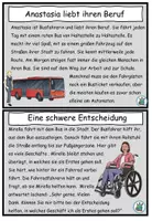 Vorschau - Aufgabenkarten - Abschreibkartei / Abschreibtexte "Im Straßenverkehr" DaZ / DaF / Deutsch - Seite 3