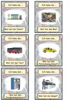Vorschau - Spiele - Lesespiel "Im Straßenverkehr" DaZ / DaF / Deutsch - Seite 3