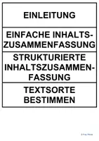 Vorschau - Arbeitsblätter - Advanced Organizer - Fahrplan Texte beschreiben (TGA) - Seite 3