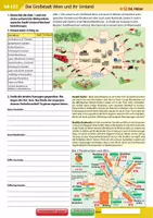 Vorschau - Arbeitsblätter - Die Großstadt Wien und ihr Umland - Deckblatt
