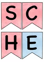 Vorschau - Anderer Materialtyp - Fächerschilder Wimpel Klassenraum - Seite 3