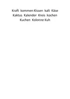 Vorschau - Arbeitsblätter - Wanderdiktat Buchstaben Aa Bb Dd Kk Mm Oo - Seite 2