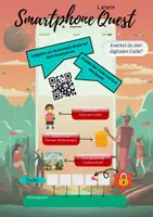 Vorschau - Arbeitsblätter - SmartphoneQuest Latein - Formen Quest (Anfänger) - Deckblatt