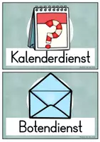Vorschau - Poster - Klassendienste Grundschule – Ämterplan & Schilder (Klasse 1–4) | Classroom Management, Klassenorganisation, Dienste - Seite 1