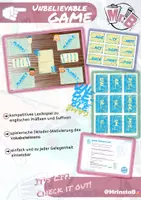 Vorschau - Spiele - Unbelievable Game - Lexikspiel zu Präfixen und Suffixen (Wortschatzspiel) - Deckblatt
