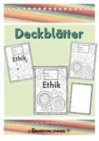 Vorschau - Arbeitsblätter - Deckblätter / Heftumschläge - Ethik - Deckblatt