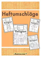 Vorschau - Arbeitsblätter - Deckblätter / Heftumschläge - Religion - Deckblatt