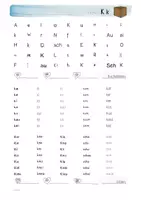 Vorschau - Arbeitsblätter - Leseblätter Karibu K-P: Buchstaben, Silben, Wörter, Sätze - Seite 1
