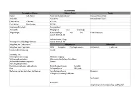 Vorschau - Arbeitsblätter - Pflegedokumentation SIS komplett - Deckblatt