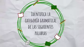 Vista previa - Refuerzo / NEE / Materiales de apoyo - Identifica las categorías gramaticales - Portada