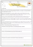 Vorschau - Arbeitsblätter - Persönlichkeitsentwicklung - Für Kinder erklärt - Deckblatt