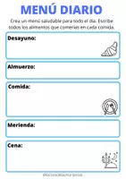 Vista previa - Hojas de trabajo - CUADERNILLO VIDA SANA @LACLASEDELASMARIPOSAS - página 2