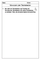 Vorschau - Arbeitsblätter - Das Thermometer: Wärme und Temperatur - Seite 3