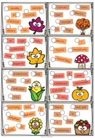 Vorschau - Aufgabenkarten - AUTUMN - Jumbled Sentences (Task Cards / Aufgabenkarten) - Seite 1