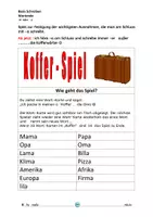 Vorschau - Fördermaterial/Inklusion - - er oder - a am Schluss ( Liste zum Ansagen) - Seite 2