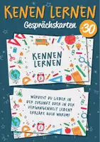 Vorschau - Spiele - Schulstart Gesprächskarten zum Kennenlernen - Deckblatt