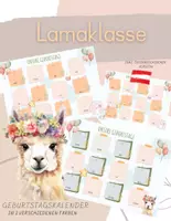 Vorschau - Poster - Geburtstagskalender für die Lamaklasse - Deckblatt